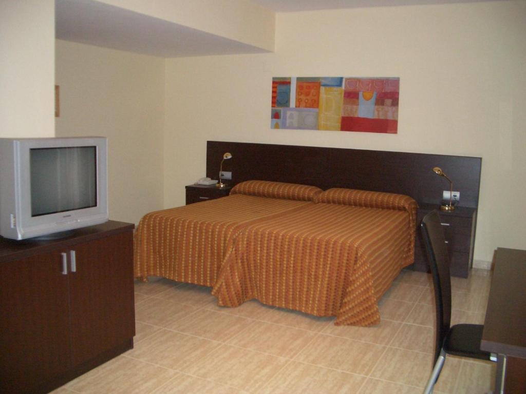 Hotel Pique Gandesa Zimmer foto