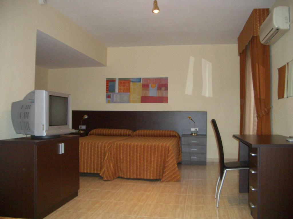 Hotel Pique Gandesa Zimmer foto